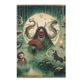 Kazuki Hokusai - Japanese Yōkai Rug